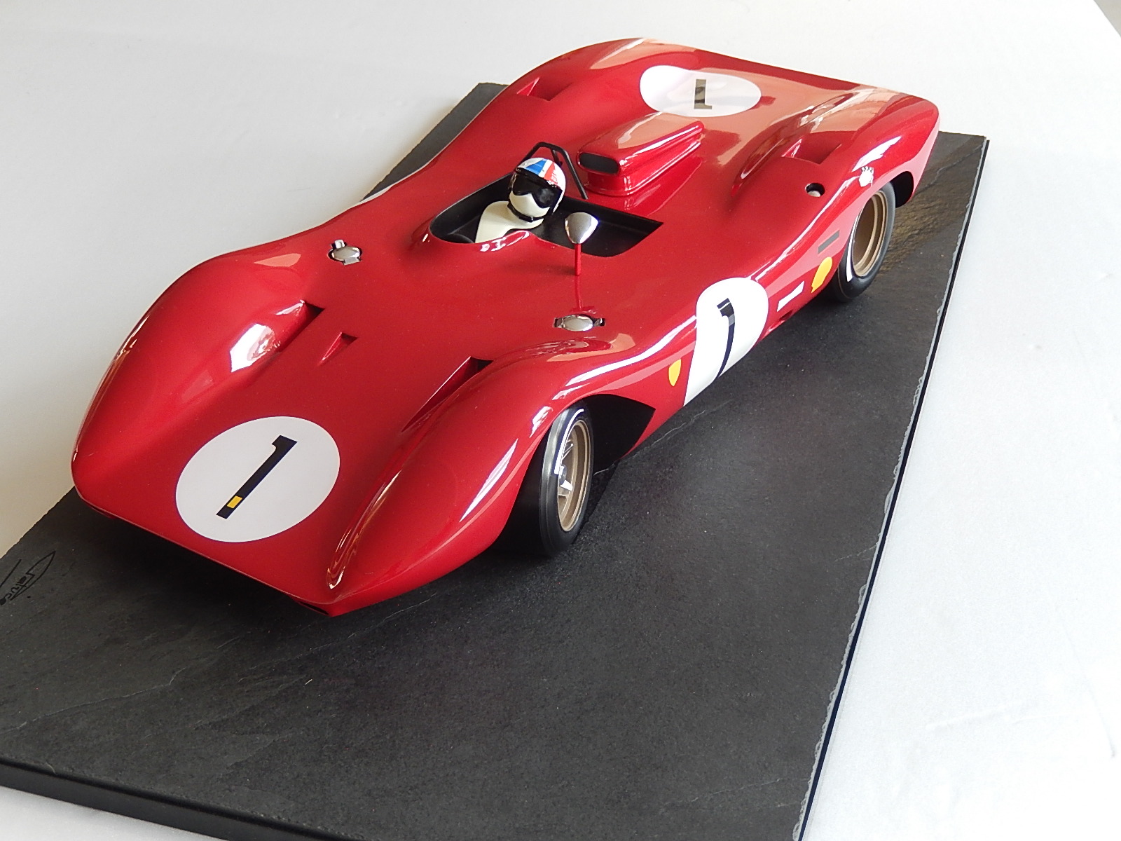 De Conto Ferrari 312p Spyder 1 10 Scale Sold Modelart111