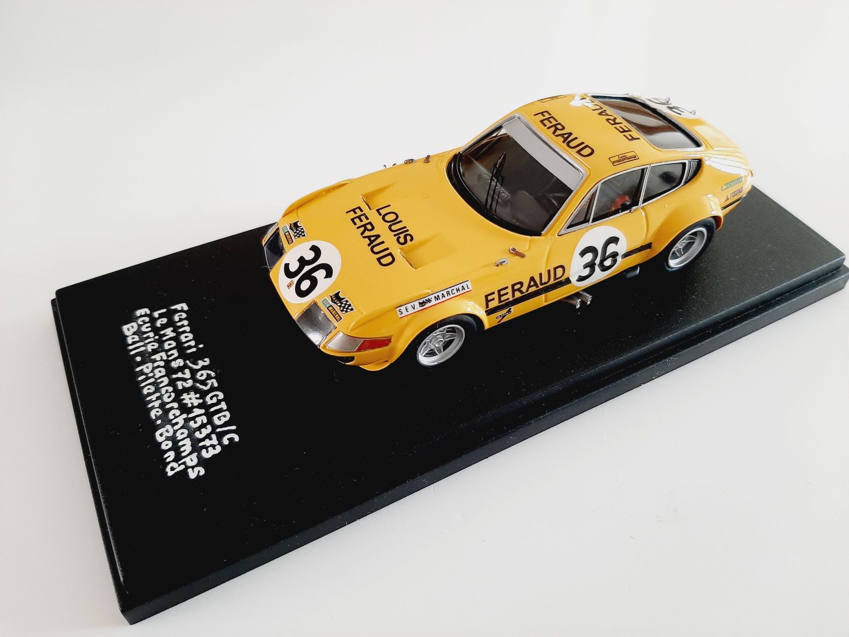 Miniature AMR 1:43 Ferrari Daytona 1968/1969 – Prototype N°11001 Gris