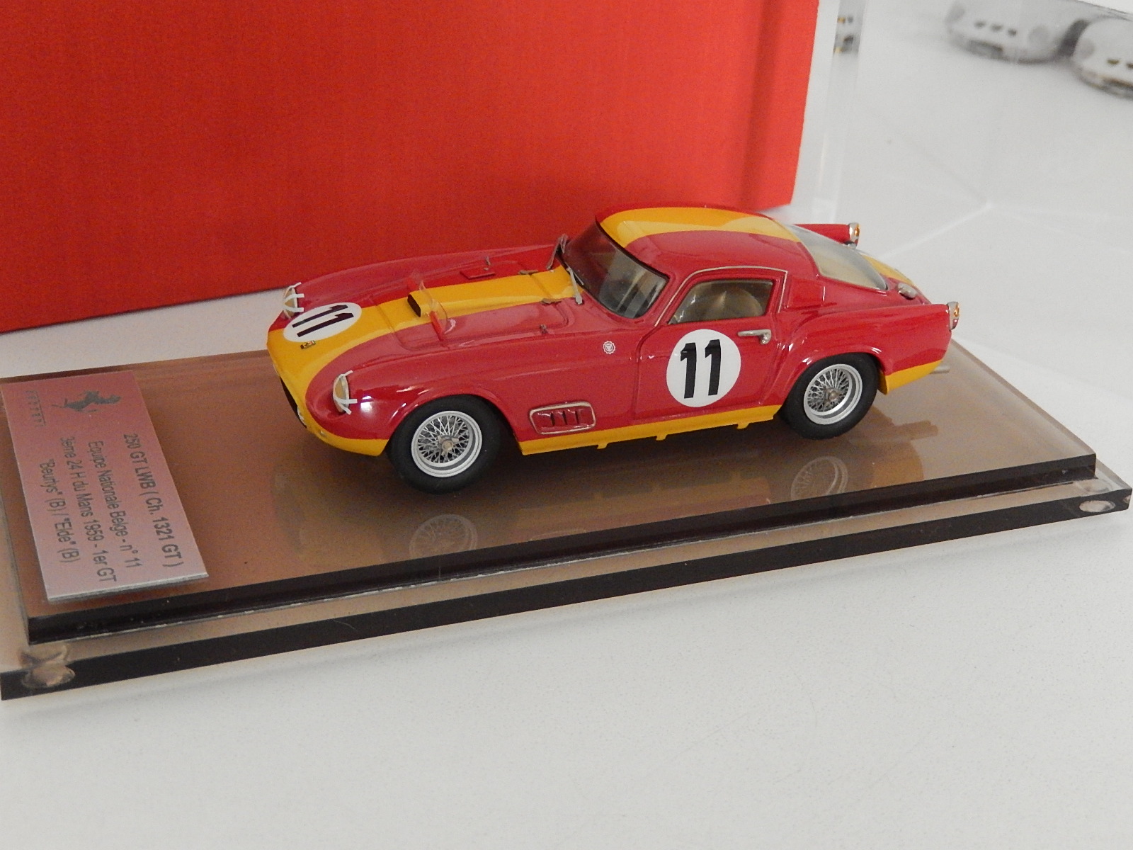 JF Alberca : Ferrari 250 GT LWB 1° GT le Mans 1959 --> SOLD