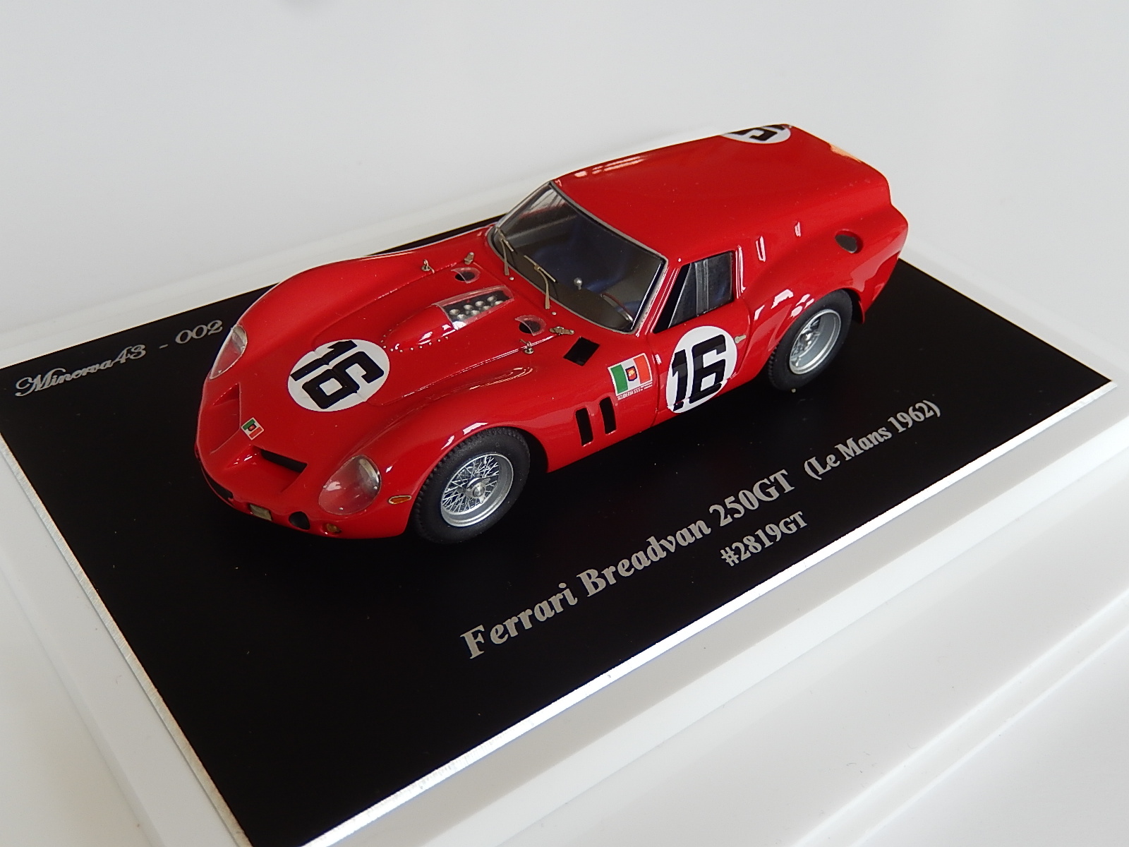 F. Suber : Ferrari 250 GT Breadvan Le Mans 1962