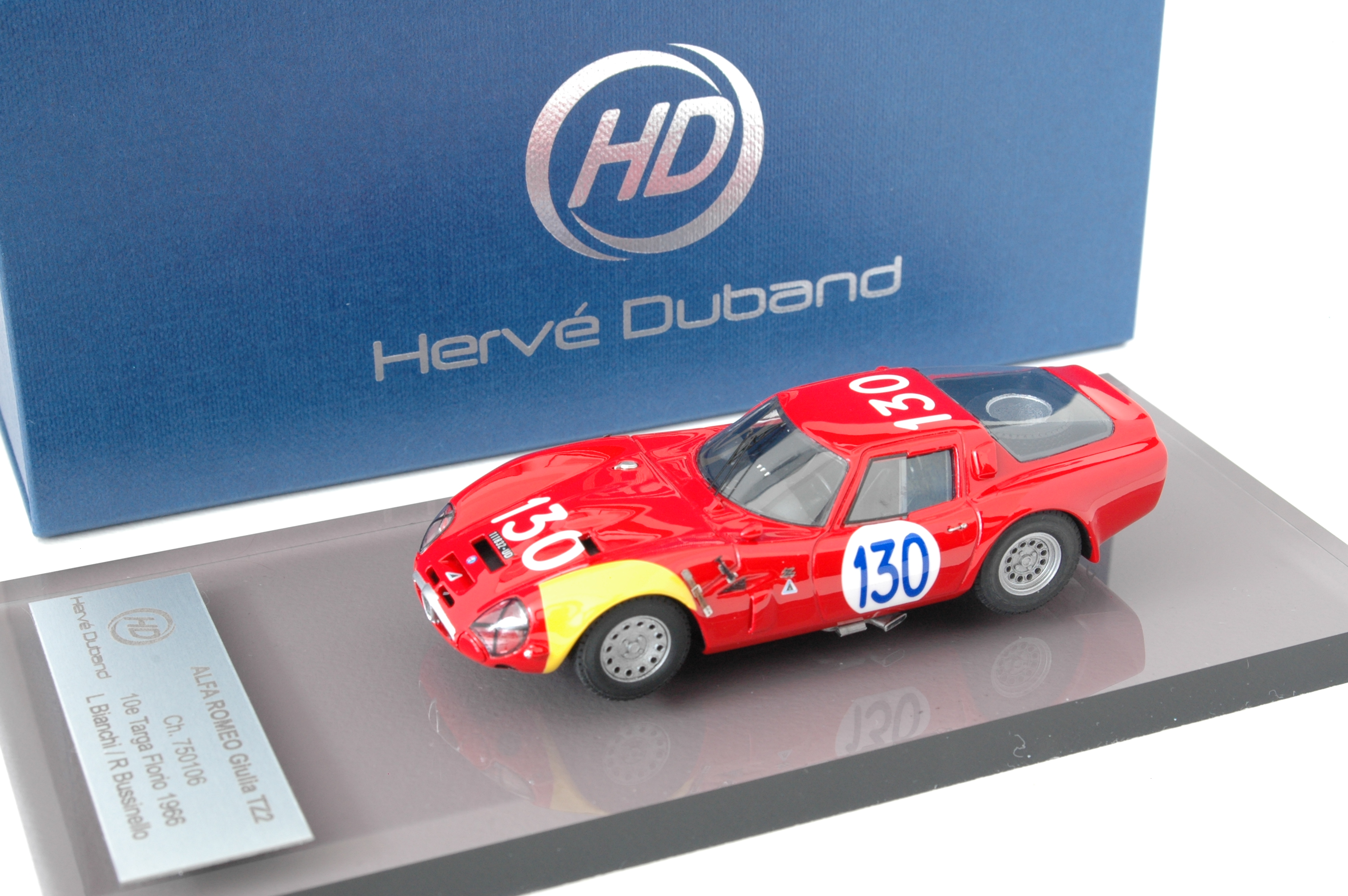 H. Duband : Alfa TZ2 from the MFH kit  --> SOLD
