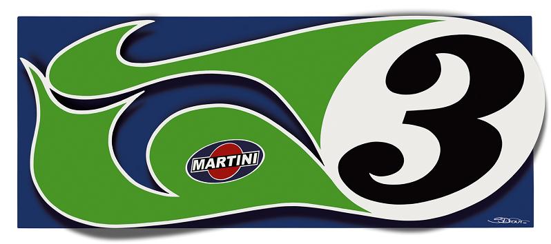 S.Dufour : Martini n°3  -  limited 40  Last artist proofs !