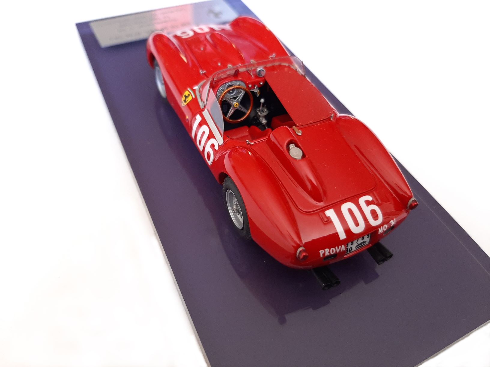 Tecnomodel 1:18 Ferrari 250 TR #102 3ème Targa Florio 1958 von Trips, Hawthorn TM18-254H modèle voiture TM18-254H 806812452408