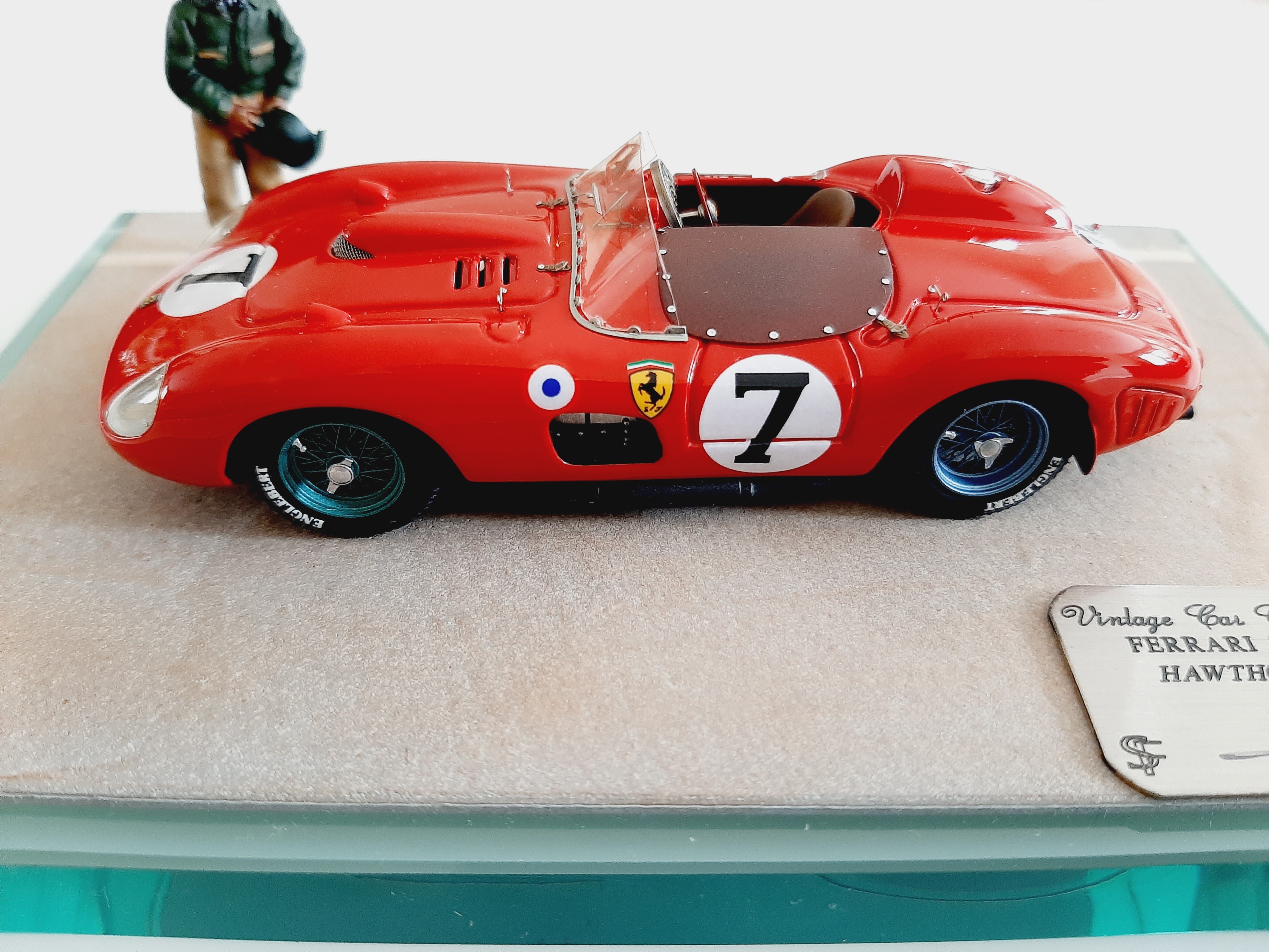Miniature AMR – Ferrari 335S N°7 – Le Mans 1957 – Échelle 1:43 – Avec Boîte BBR