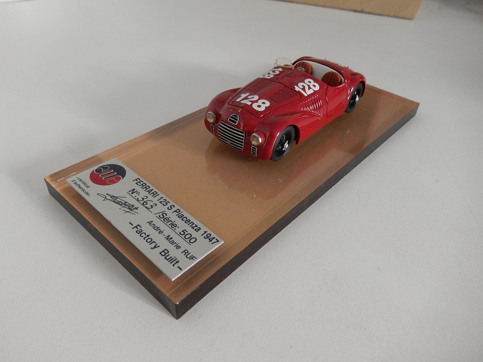 AM Ruf : Ferrari 125 S Piacenza 1947, Modelart111