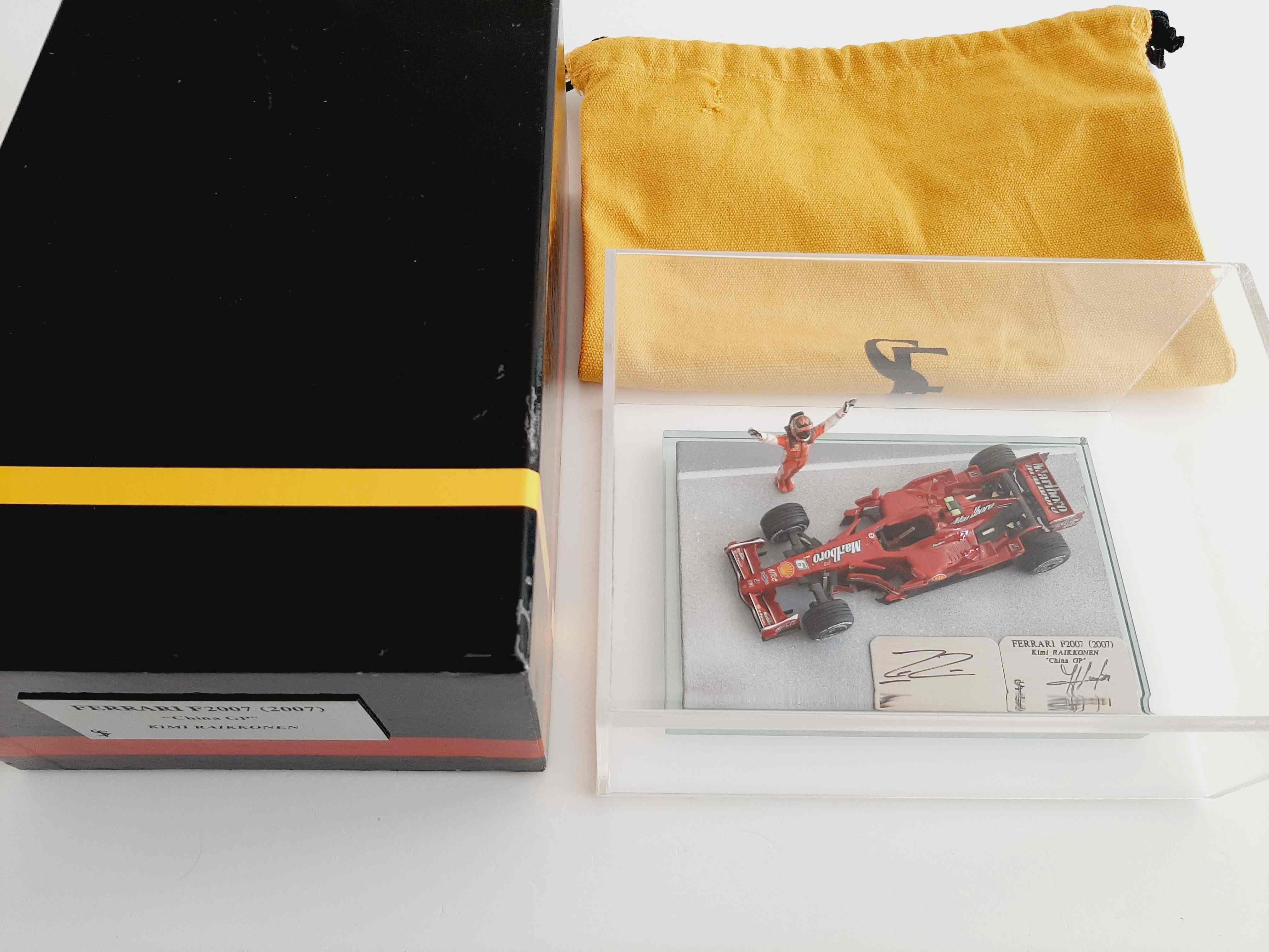 F. Suber : Ferrari F2007 winner GP China 2007, Modelart111