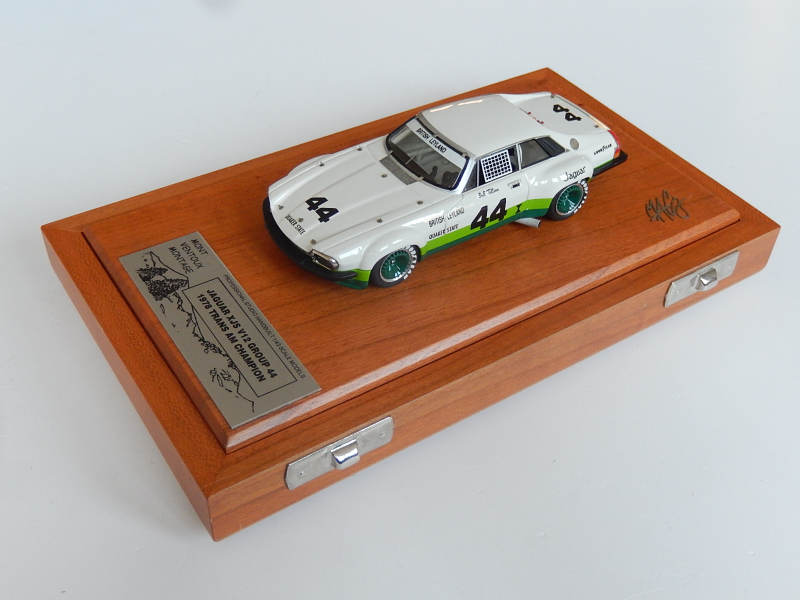 Alezan Models Kit 1/43 Jaguar XJ41 Targa Prototype 1989, Voiture Miniature Résine Verte, Fait Main, Neuf