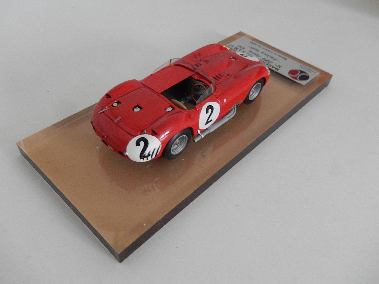 AM Ruf : Maserati 450S Le mans 1957, Modelart111