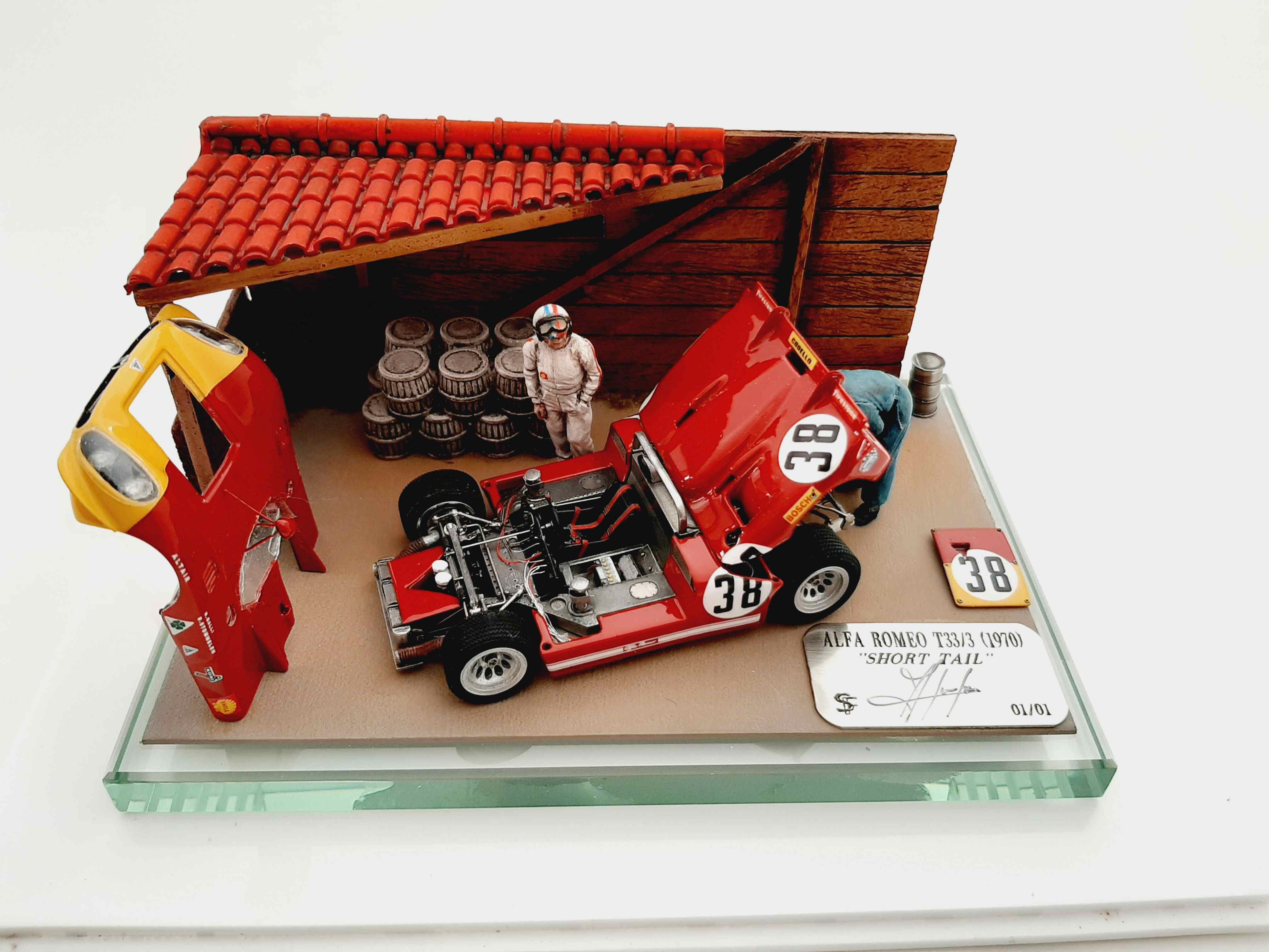 TRUESCALE TSM124311 Scale 1/43 | ALFA ROMEO 33.3 SPIDER N 38 24h LE
