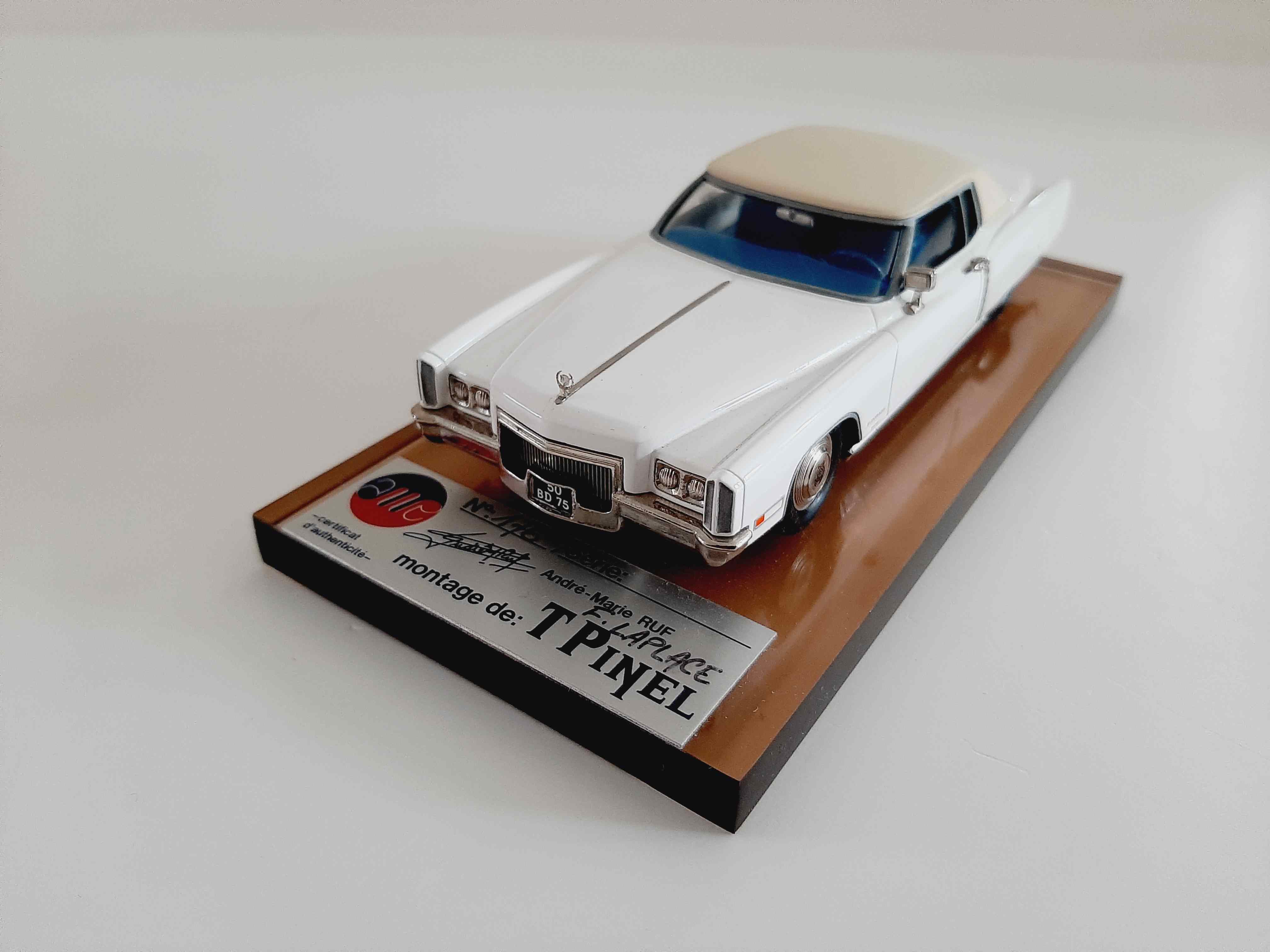 Cadillac Eldorado '1971' (AMR P+A GM) 1:43 Weissmetall (Gebraucht) in