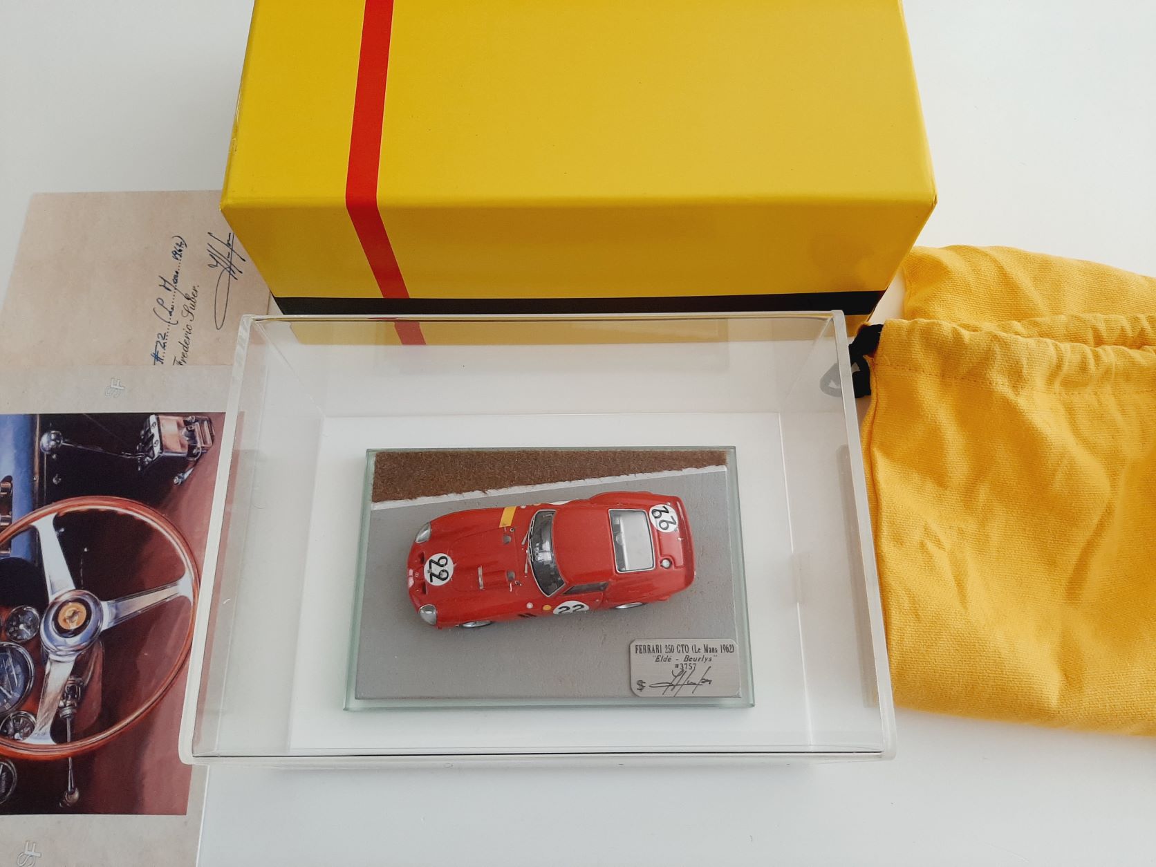 F. Suber : Ferrari 250 GTO 3757GT Le mans 1962 --> SOLD, Modelart111