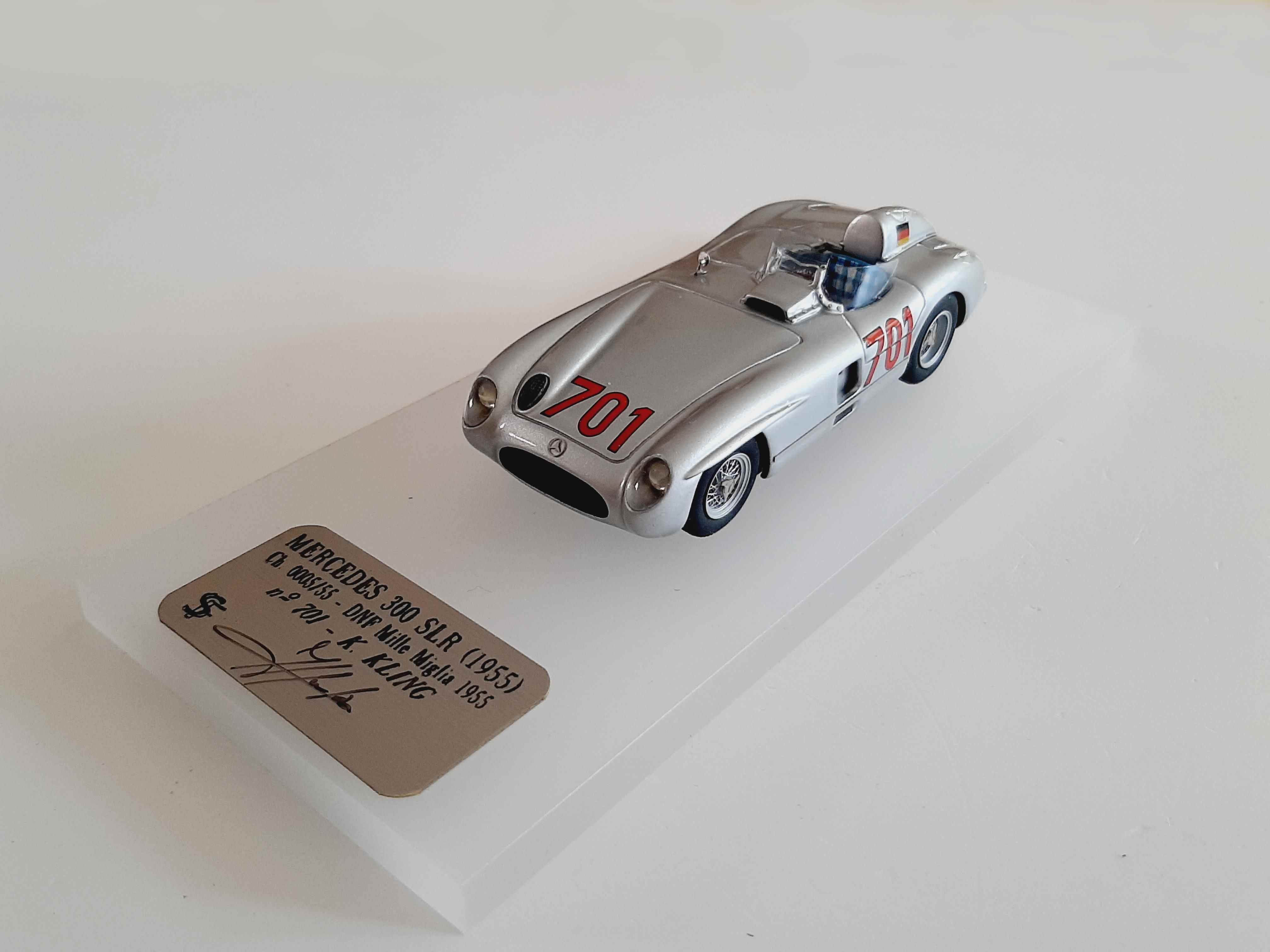 F. Suber : Mercedes 300 slr Mille Miglia 1955 - Kling -> SOLD, Modelart111