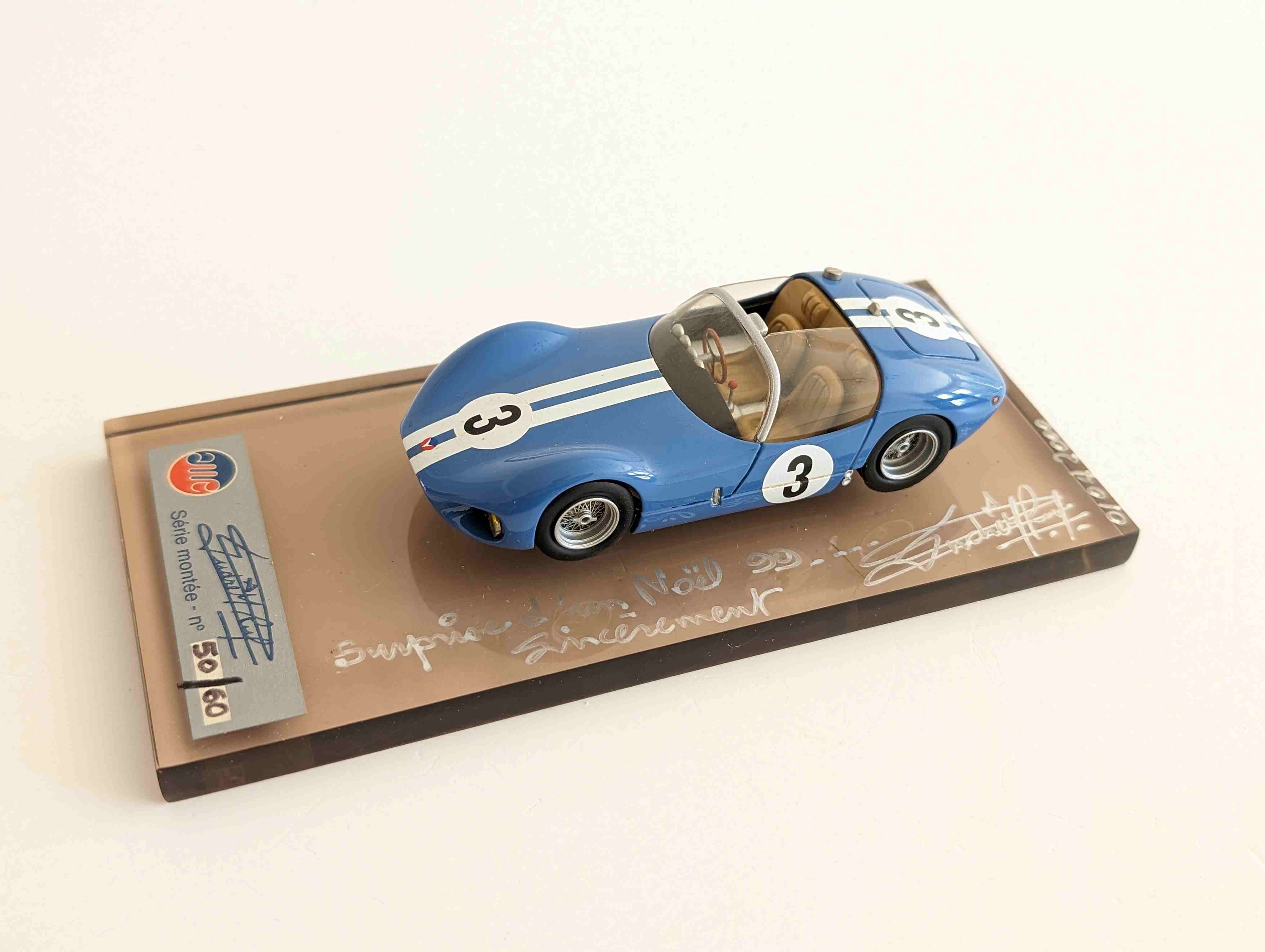 Michel Vaillant Vaillante Marathon 57 – Altaya 1/43, BD 1958, Métal