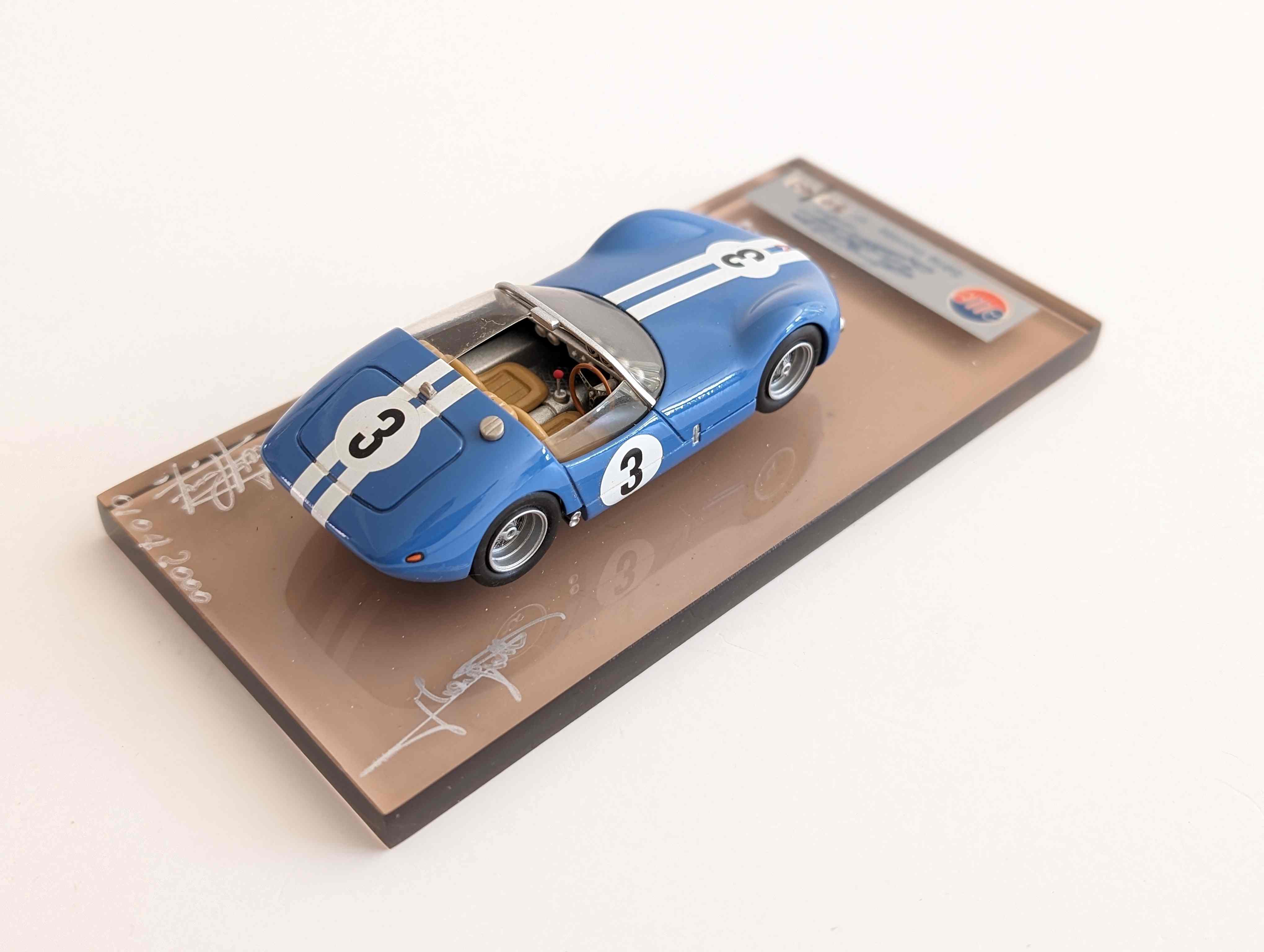 AMR 1/43 Cadillac Eldorado Coupé 1971 - Blanche - Collection France - Signée