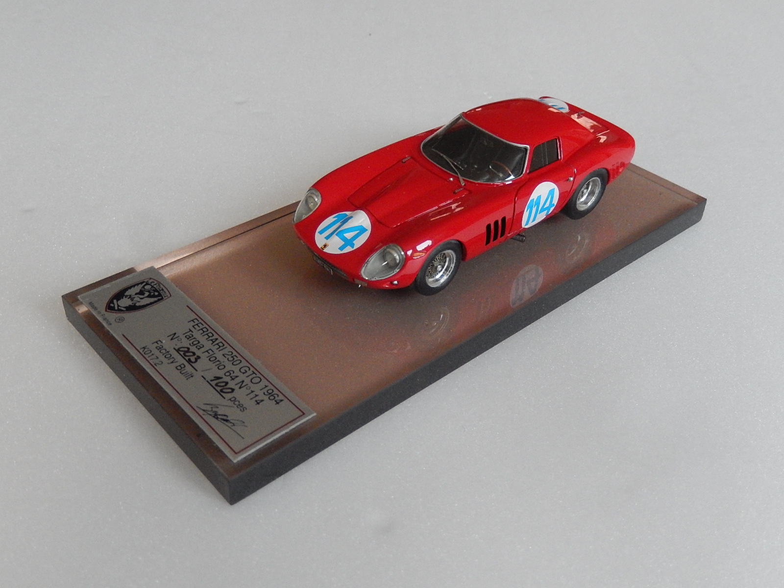 lephoenix : Ferrari 250 GTO 64 Targa Florio 1964 --> SOLD, Modelart111