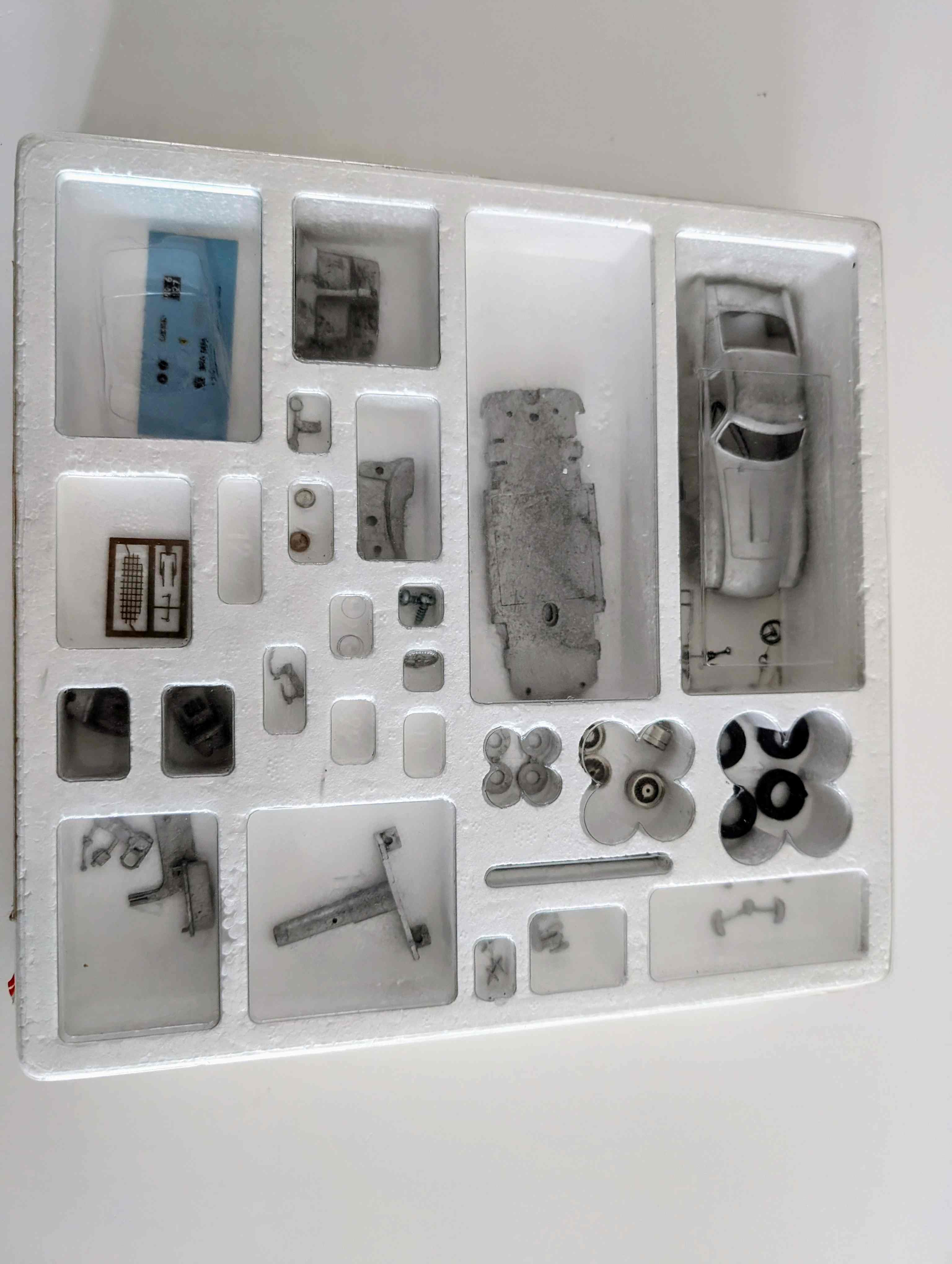 Kit Maquette Alfa Model43 - Ferrari 250GT Berlinetta Scaglietti 1/43, 3 Versions, Résine