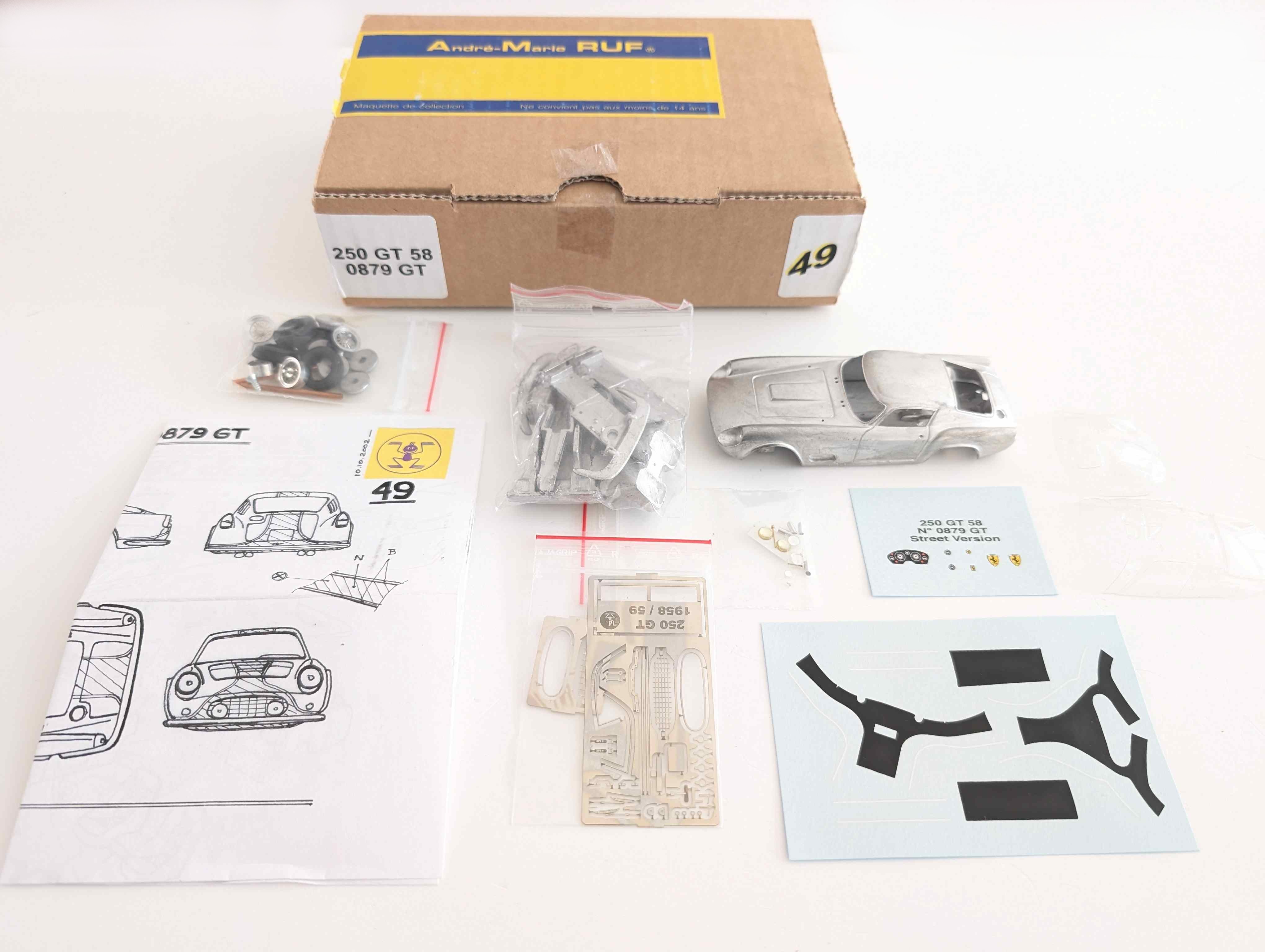 AM Ruf : Kit Ferrari 250 GT TDF 1958 #0879 -> RESERVED, Modelart111