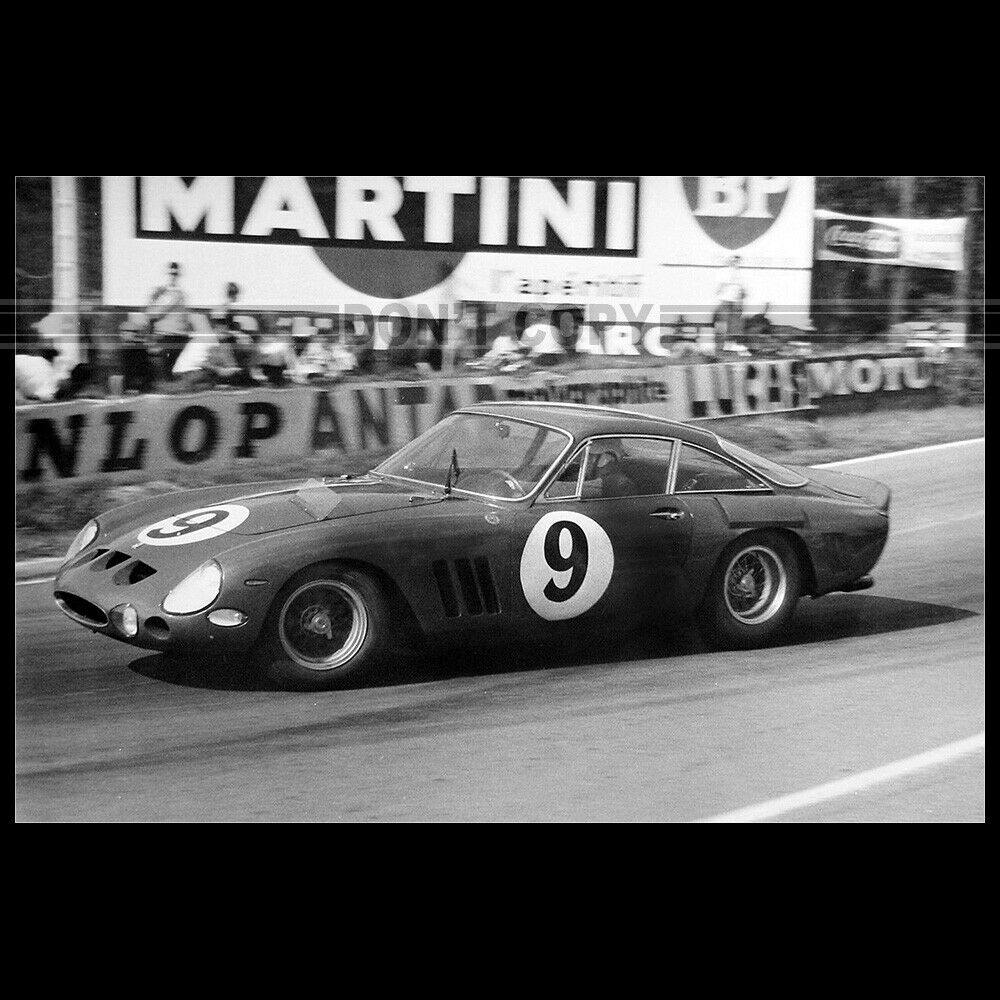 Miniature Ferrari 330 LMB N°12 - Record 1/43 - Le Mans 1963 - Édition Collection