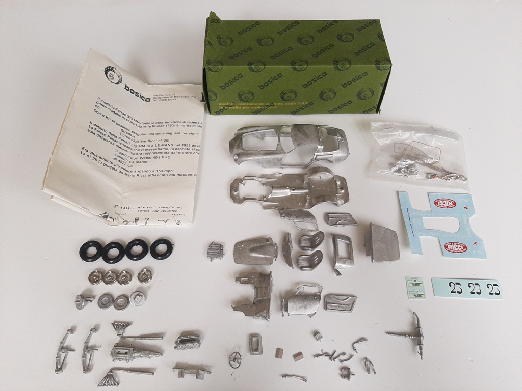 Miniature AMR Ferrari 375MM 1953 – Échelle 1/43 – Voiture De Collection Métal – Boîte Scellée