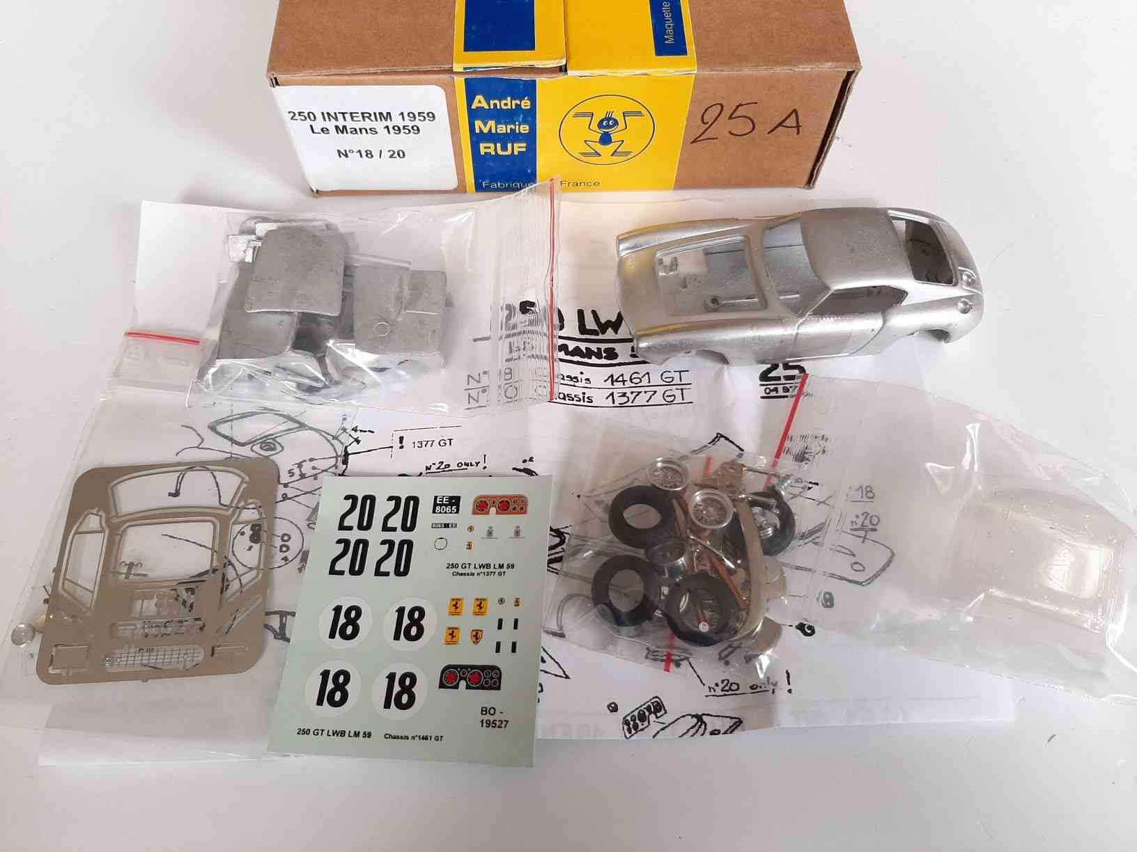 ANCIEN KIT FERRARI 330 Tri Lm #6 Le Mans 1962 Western Models 1/43 EUR 25,51 - FR