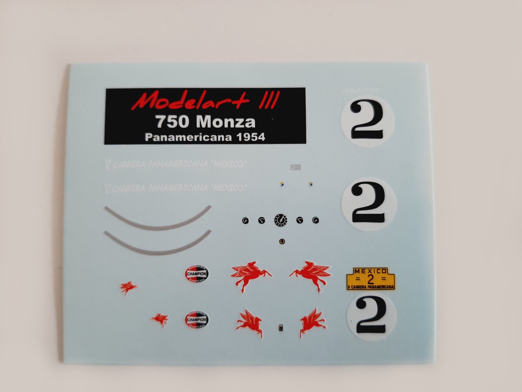 FERRARI 750 Monza V Carrera Panamericana 1954 De Portago by BBR 1/43 PRJ15A