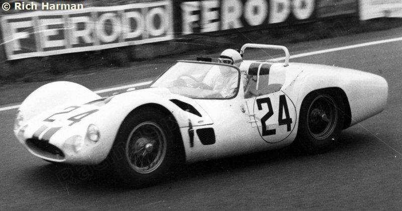 Maserati Tipo 63 Birdcage #7 24 Heures du Mans 1961 1/43 Manou Le Mans