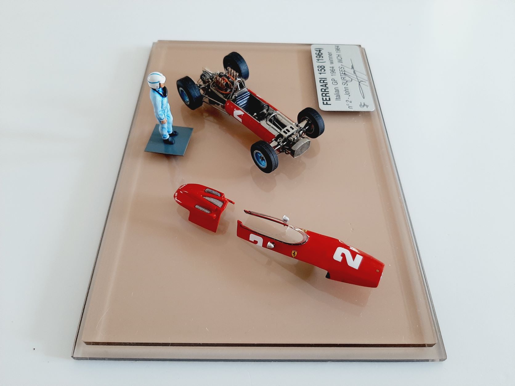 Kit Maquette AUTOmodelli Ferrari 158 F1 1964 – 1/43 – Métal – Vintage