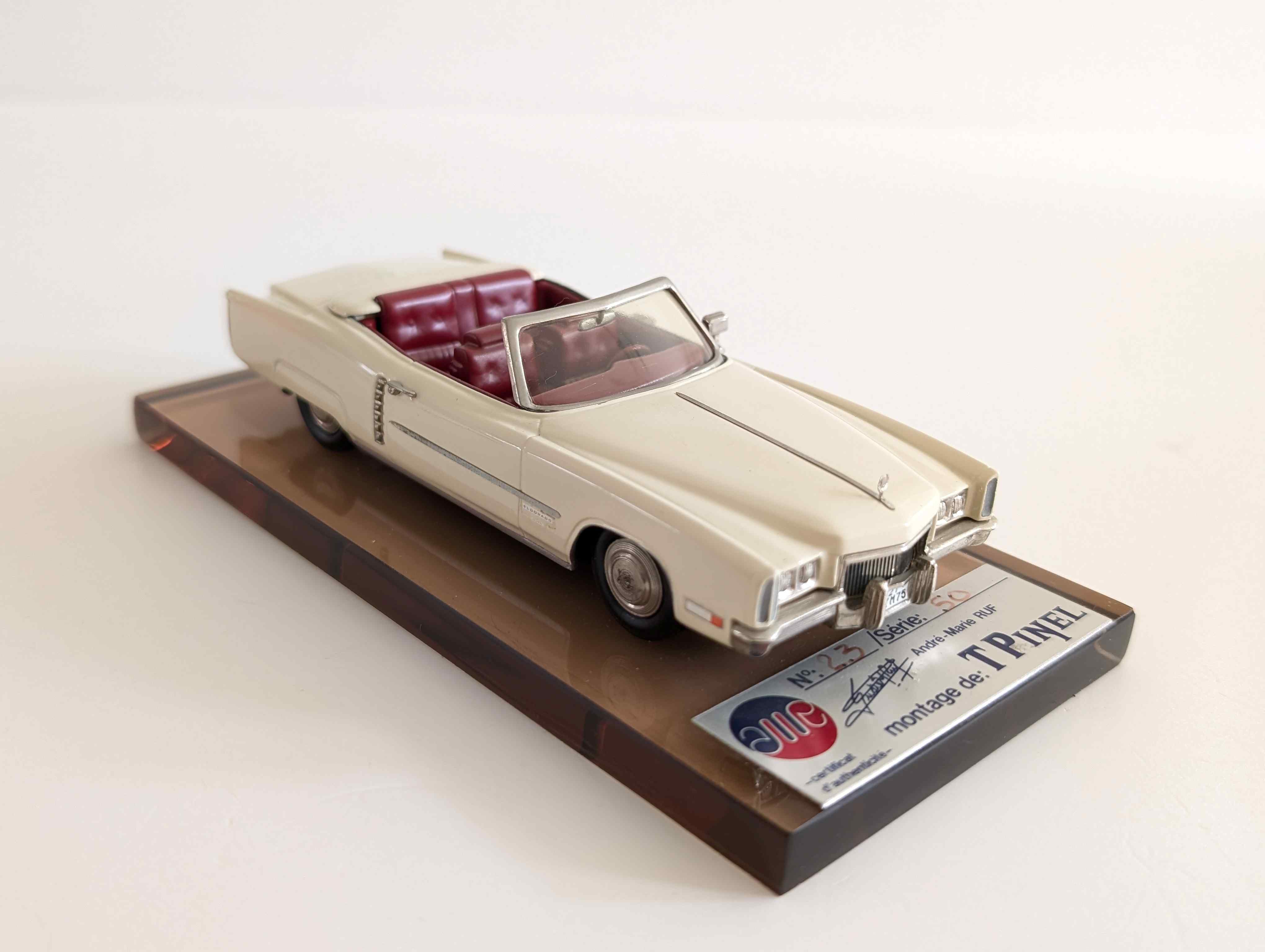 Kit Vintage AMR André Marie Ruf 1989 - Mercedes-Benz 300-500 SL - Modèle 1/43 - Occasion