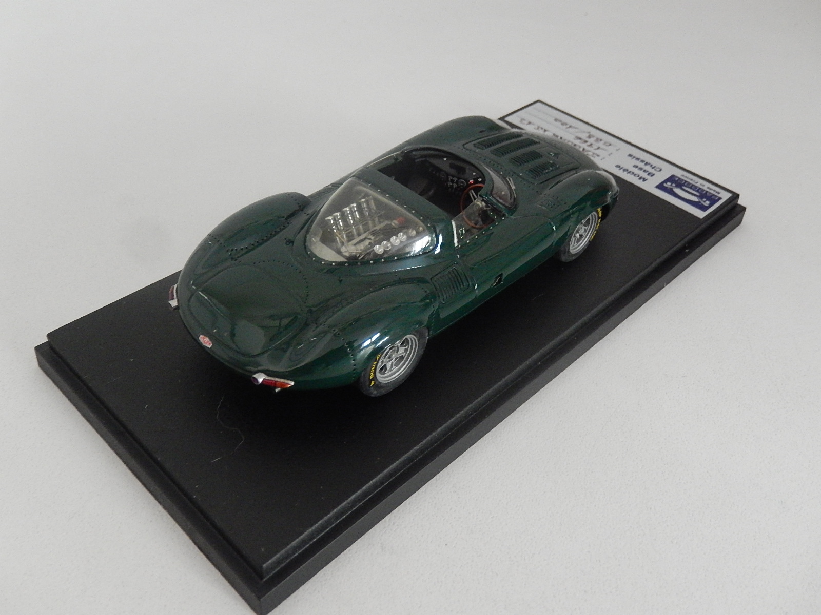Miniature Milestone Miniatures - Jaguar XJ13 1966, échelle 1/43, Métal Vert (occasion)