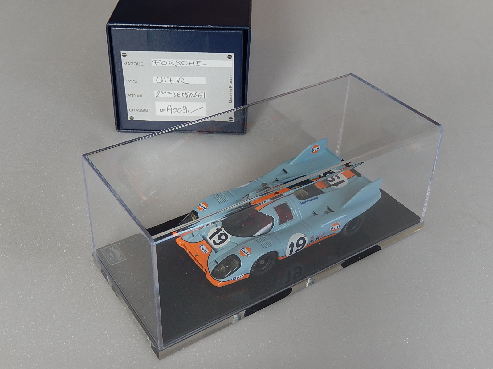 PORSCHE 917K #21 GULF LE MANS 1970 1/43 BRUMM EUR 40,00 - FR