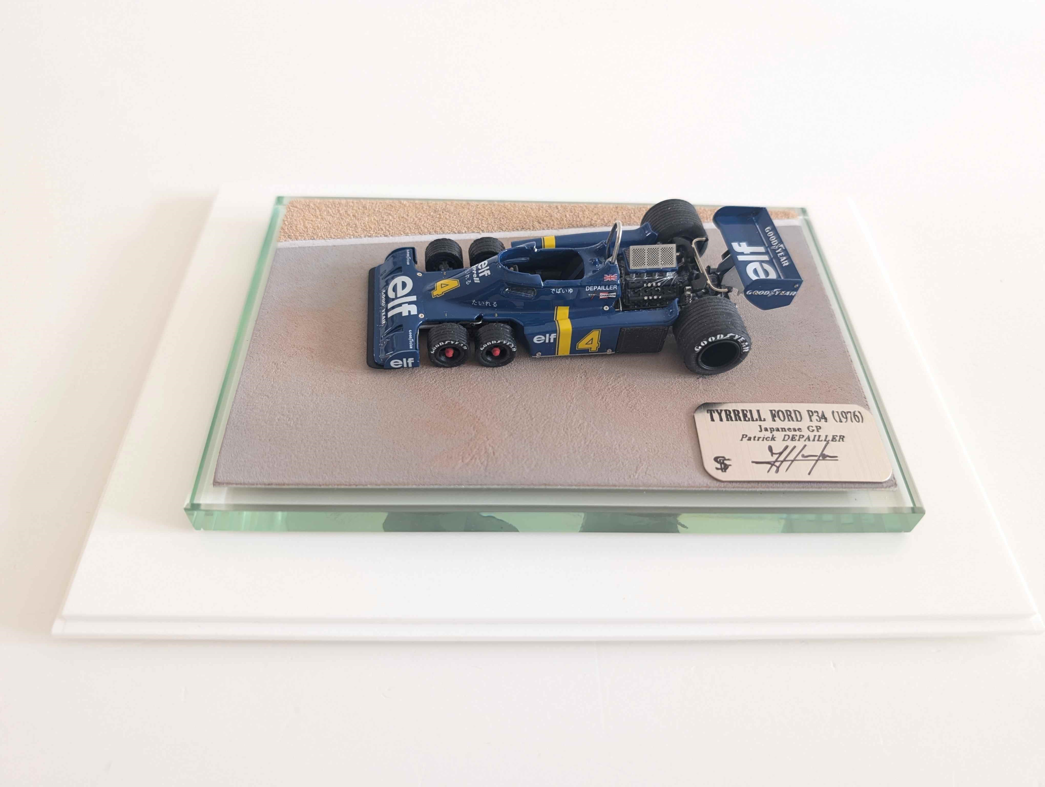 Tyrell Card Model F. Suber : Tyrell P34 2nd Japanese GP 1976, Modelart111