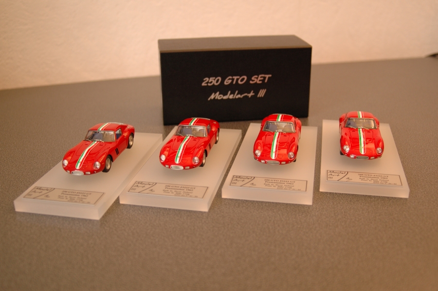 Modelart111 250 GTO Set : #3223 presentation 1962
