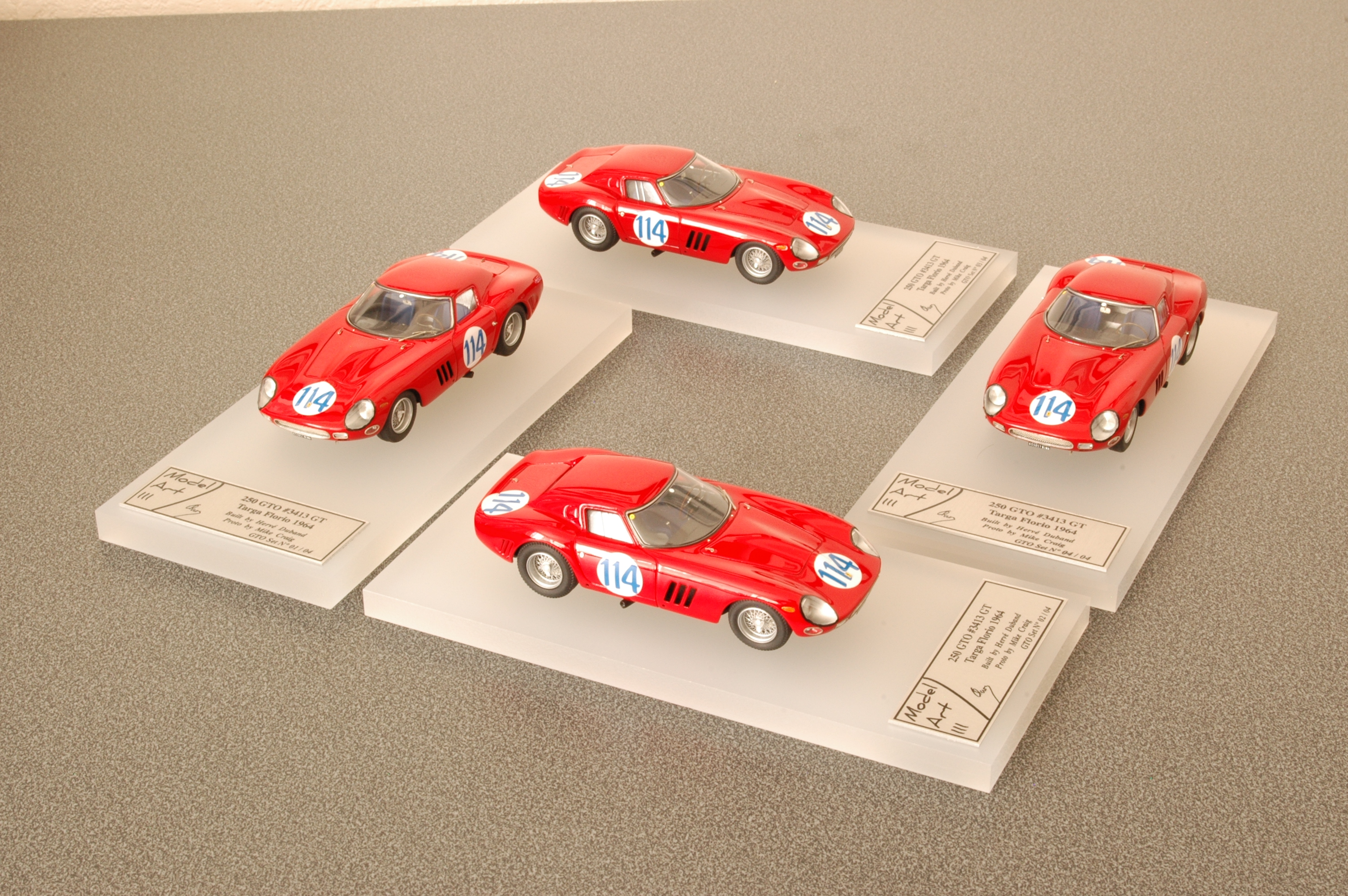 Modelart111 250 GTO Set : #3413 TF 1964