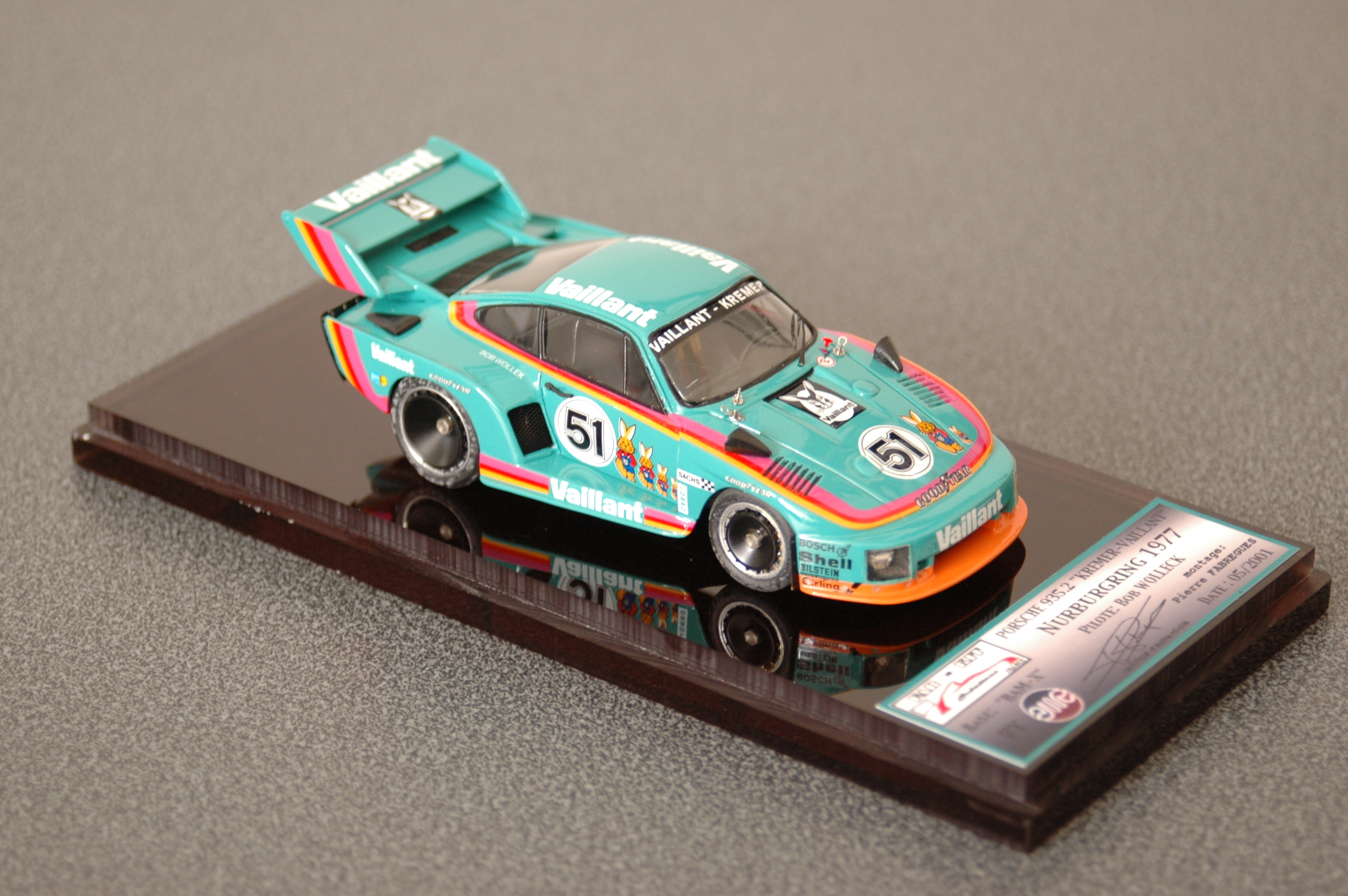 Fabregues : Porsche 935 K2 Vaillant - Nurburgring 1977 --> SOLD