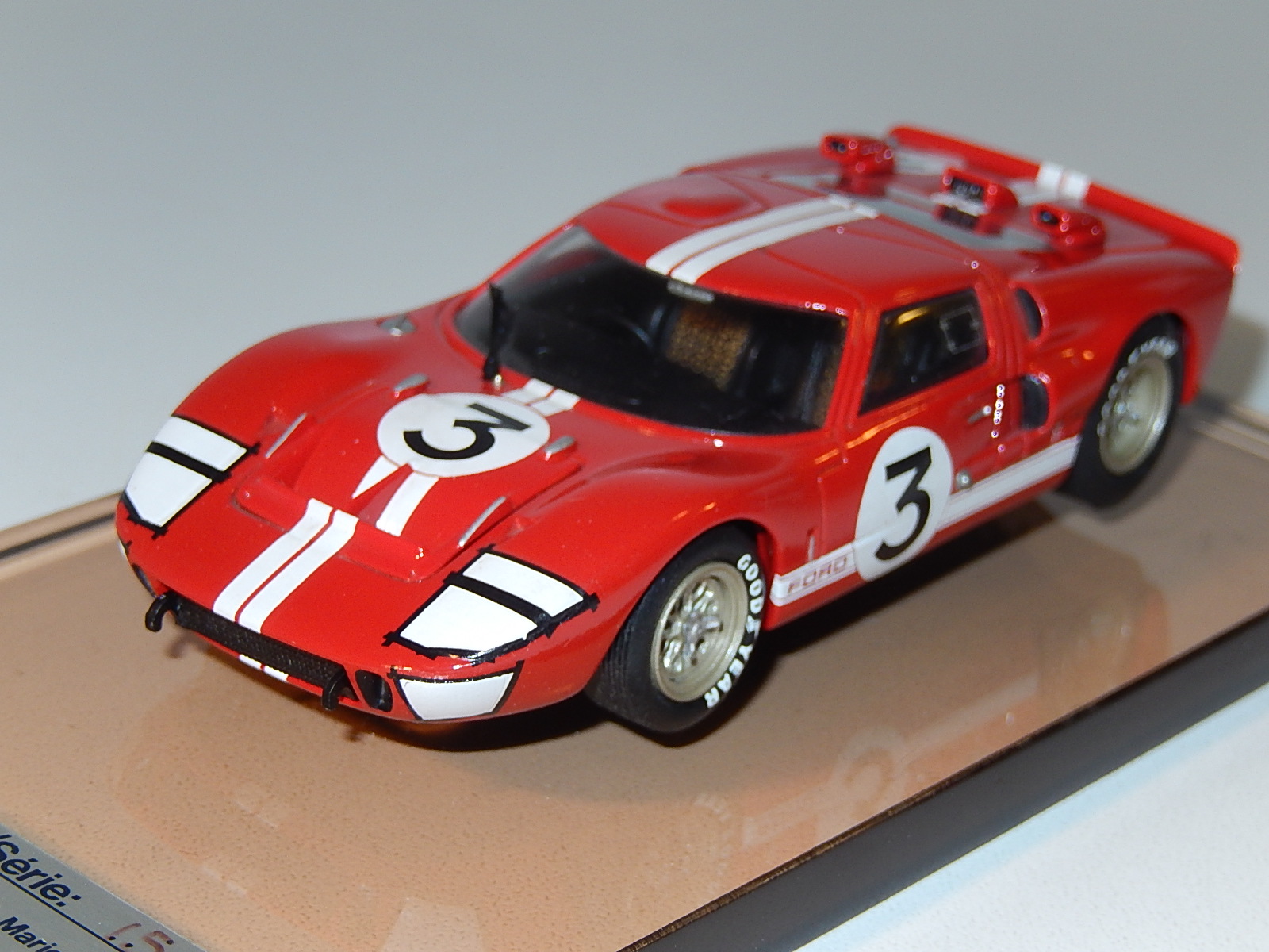 AM Ruf : Ford GT 40 n°3 le mans 66 built by JPM, Modelart111