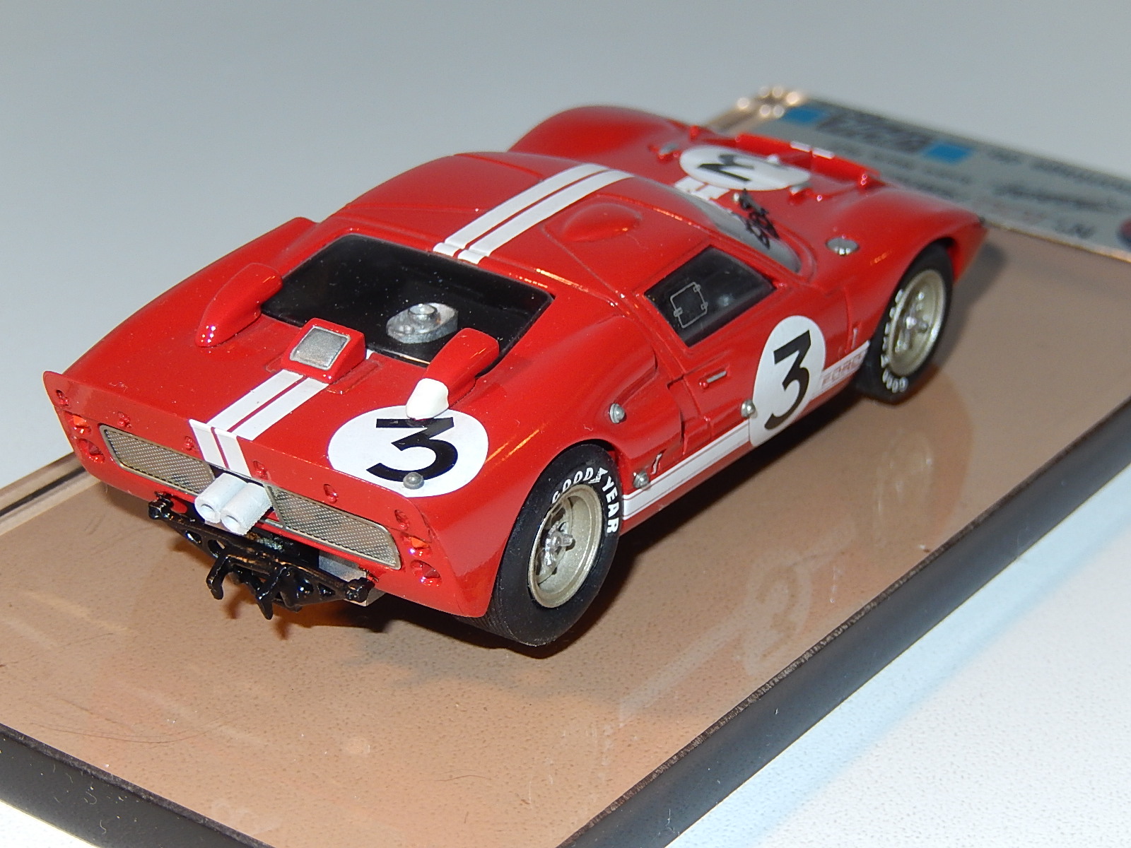 AM Ruf : Ford GT 40 n°3 le mans 66 built by JPM, Modelart111