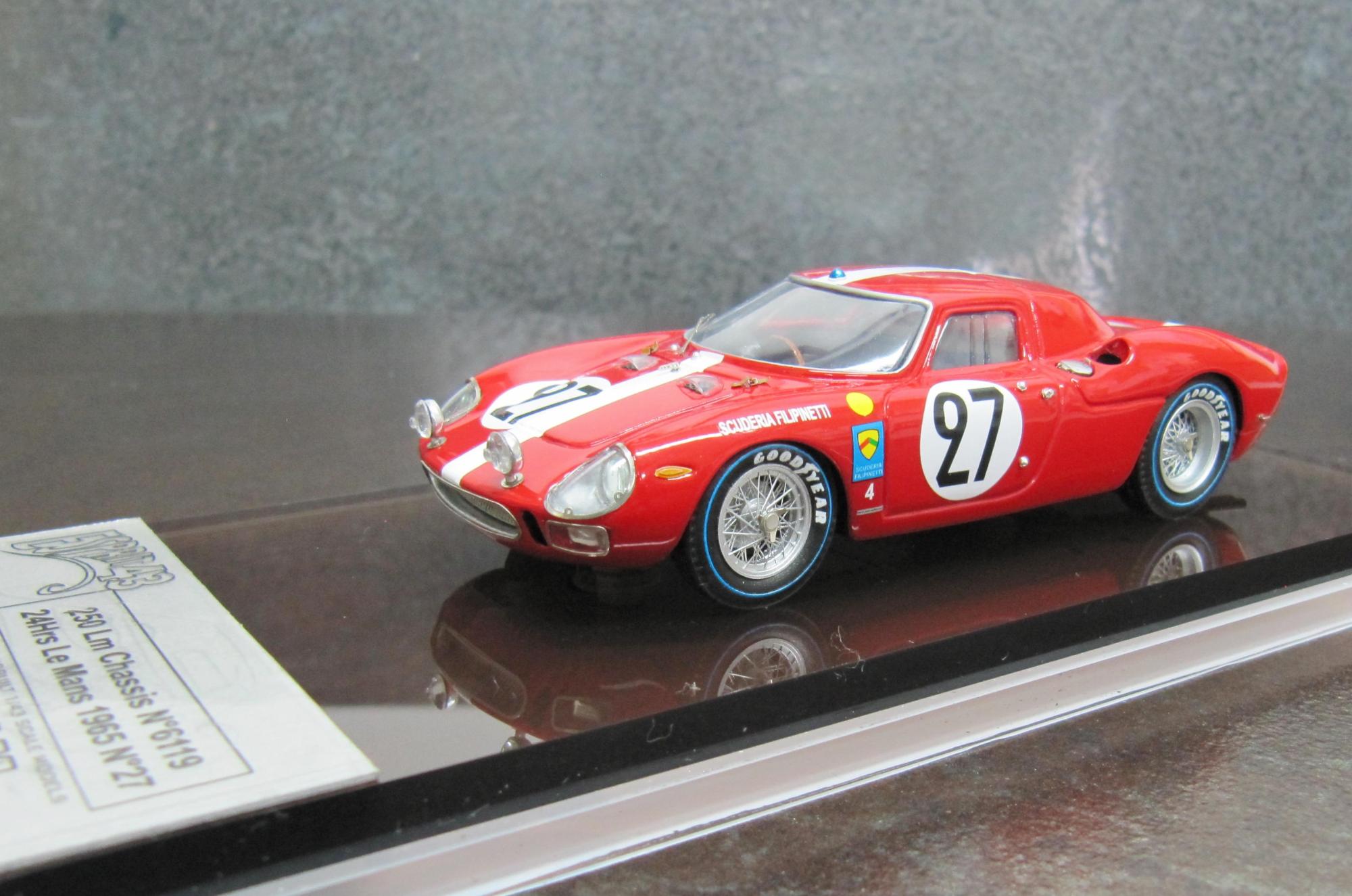 M. Craig : Ferrari 250 LM Filipinetti Le Mans 1965, Modelart111