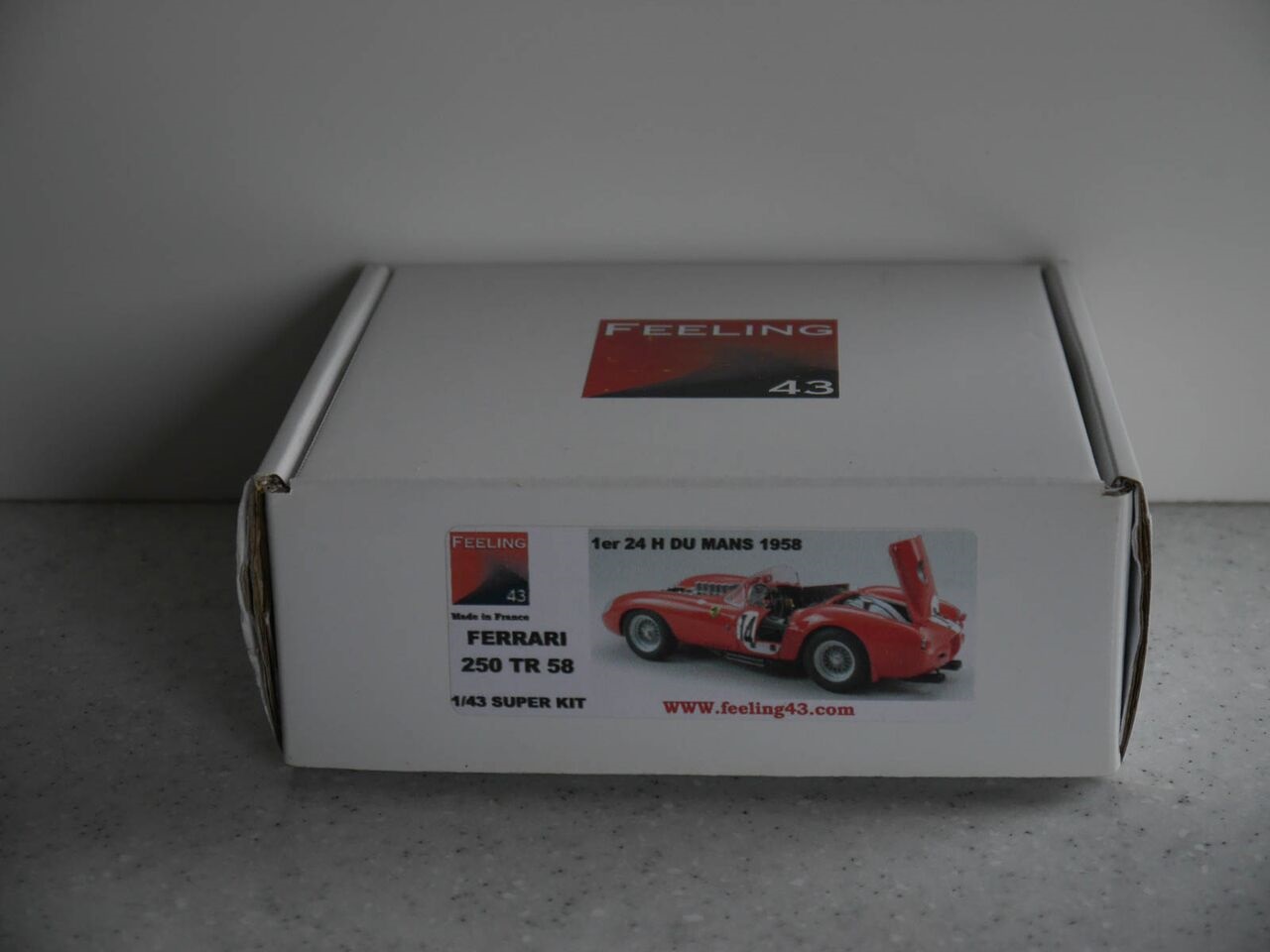 Miniature Ferrari 250 TR58 #16 - 24 Heures Du Mans 1958 - MINISTYLE 1/43 - Rare