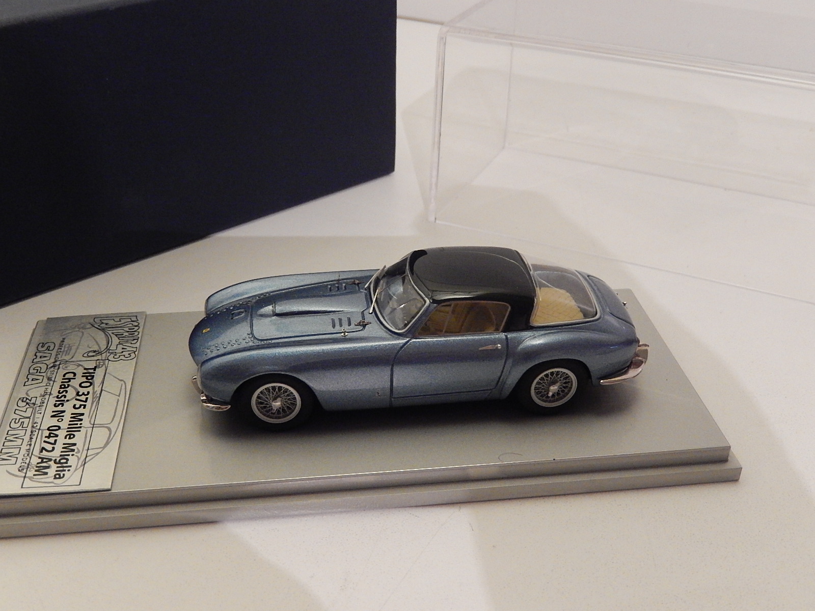 ABC 1:43 - Model sedan - Ferrari 375 MM Coupè 1954 CH 0368 AM - Limited edition - auction online